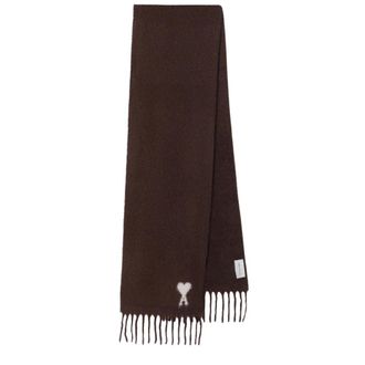 Ami Bufanda Quota de lana de alpaca - Accessories - unisex - Marr&oacute;n - ONE SIZE