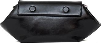 Ganni Borsa Bou East-West Box - - Bags - Donna - Nero - ONE SIZE