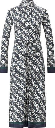 Casablanca Maxi Shirt Dress - Dames - Shirt Kleedjes - Groen - S - Kleedjes