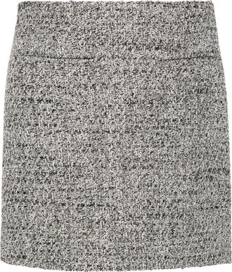 Golden Goose Journey Lisette Mini Rok - Dames - Korte rokken - Grijs - M - Katoen - Rokken