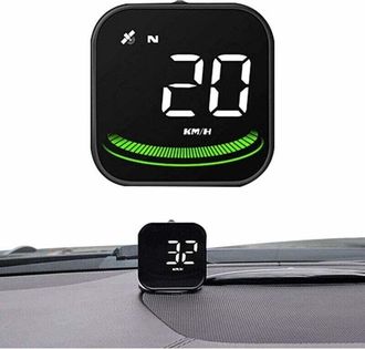 OEM [mai Usato]tachimetro Digitale - Cruscotto Digitale Intelligente Universale Per Auto - Tachimetro G4 Con Interfaccia Gps E Funzione Di Allarme (nero, 