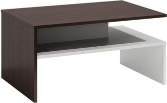 OEM Tavolino Da Soggiorno Ola Wenge Bianco 100x48x50