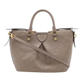 Louis Vuitton Pre-owned Handbags, female, Beige, Size: ONE SIZE Pre-owned Mazarine Monogram Empreinte 2way bag