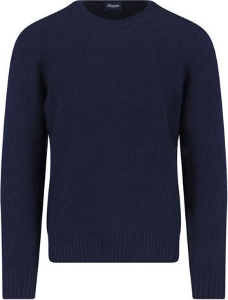 Drumohr Cashmere Sweater, Blue, Navy Tone