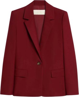 iBlues Ibllatino Jas - Dames - Blazers - Rood - M - Leer - Jassen