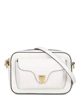 Coccinelle Borsa a tracolla Beat Soft mini - Bianco