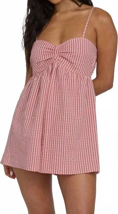 Billabong Eliana Star Glow Romper In Pink Sunset