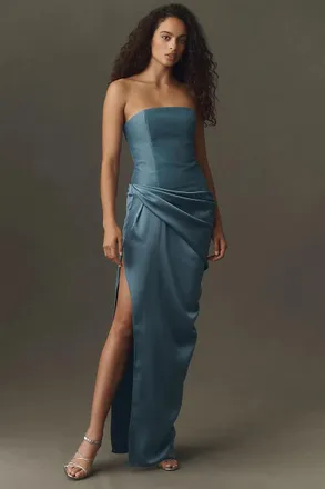 Katie May Aria Draped Gown