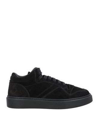 スニーカー Doucal's Textured Black Trainers Doucal's Textured Black Trainers With Durable Rubber Sole