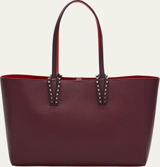 Christian Louboutin Cabata Soft Small Tote Bag in Grained Leather