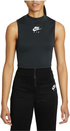 Nike Air Tank Top - Dames - Sportshirts - Zwart - L - Fitness