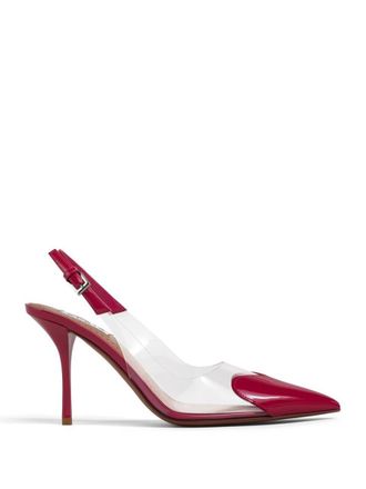 Alaia Red Slingback Heels