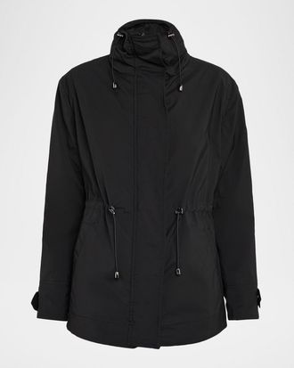 Gorski Lightweight Jacket With Concealed Hood