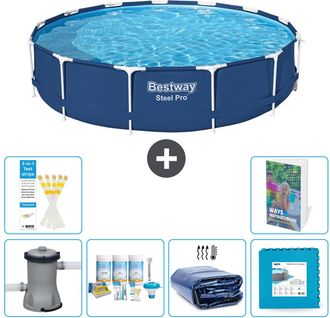 Bestway Piscina Bestway Steel Pro Redonda - 396x84 Cm - 7-piezas S188