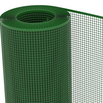 Trade Shop Trade Shop - Copy Of Rete Protettiva In Plastica Per Aiuole 1x5 Mt A Maglia Quadrata 20x20 Mm Grn64 62838