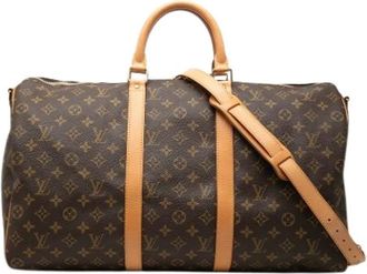 Louis Vuitton unisex, Pre-owned, Bruin, Maat: ONE Size Leer