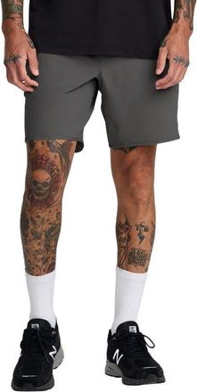 Rvca Yogger Stretch Shorts in Slate at Nordstrom, Size Xx-Large