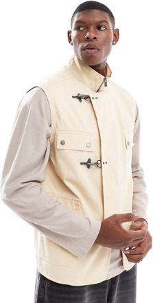 Scalpers Icon Beech - Gilet color crema-Bianco