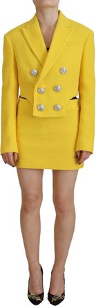 Dsquared2 Dsquared&sup2; Double Breasted Mini Suit Blazer Skirt Womens Set (Pre-Owned)