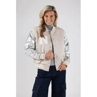 Nukus baseball jacket beige