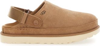 UGG Brown Suede Slides