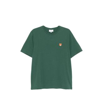 Maison Kitsun&eacute; Fox-motif T-shirt
