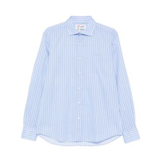 MC2 Saint Barth Casual Shirts - Heren - Casual Overhemden - Blauw - 3XL - Overhemden