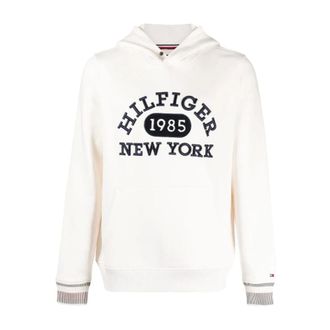 Tommy Hilfiger Uomo, Felpe, Bianco, L, new