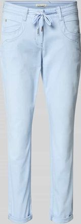 Tom Tailor Tapered Fit Chino aus Baumwoll-Mix in Hellblau, Gr&ouml;&szlig;e 34/28