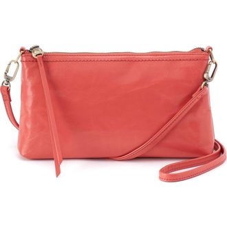 Hobo Darcy Convertible Leather Crossbody Bag in Pink Mirage at Nordstrom