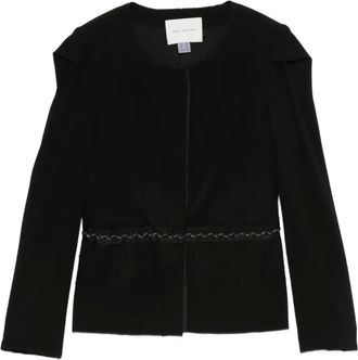 Gemy Maalouf Giacca con maniche a palloncino - Nero