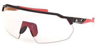 Adidas Sport SP0093 02L Mens Sunglasses Black Size 145