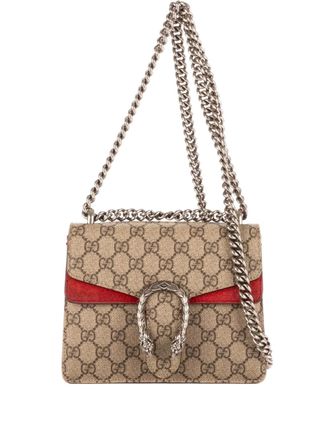 Gucci monogram chain bag - Neutrals
