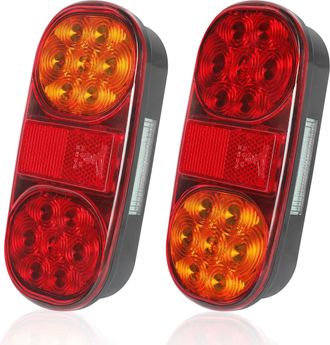 OEM 2 Luces Para Remolque, Luces Led De 12 V Para Remolque: Luces De Freno, Luces De Posici&oacute;n, Intermitentes, Luces De Matr&iacute;cula, Reflectores