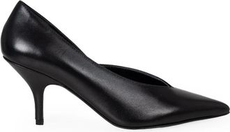 Patrizia Pepe Dames, Schoenen, Zwart, Maat: 39 EU Leer