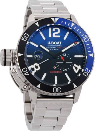 U-Boat Sommerso Automatic Blue Dial Mens Watch 9519/MT