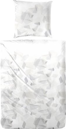 Primera Bettwäsche »Mako-Satin-Bettwäsche Sky Crystal« 2 Stk. tlg. mit abstrakten Formen