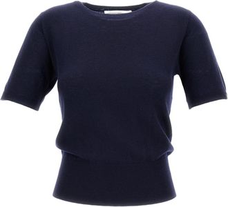 Extreme Cashmere Blue N.416 Noor Short Sleeve T-Shirt