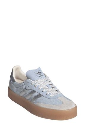adidas Sambae Sneaker in Crystal Sky/Silver/Pearl at Nordstrom, Size 10.5