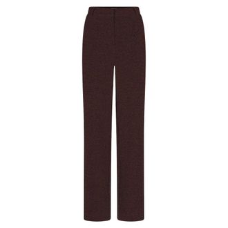 Dante6 Noemia Lurex Pants - Dames - Broeken - Bruin - Maat: 2XL Jersey