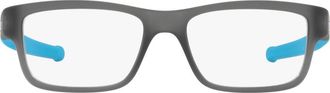 Oakley Kids Marshal 47mm Rectangular Optical Glasses in Grey at Nordstrom