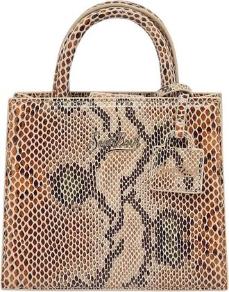 MC2 Saint Barth Dames, Tassen, Beige, Maat: ONE Size Katoen