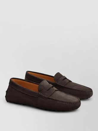 Tod's suede loafers