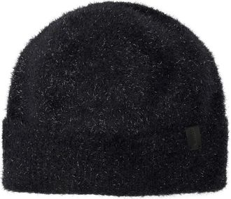 AllSaints Metallic Eyelash Knit Beanie in Black at Nordstrom Rack