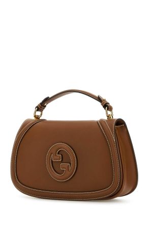 Gucci Womens Caramel Leather Gucci Blondie Handbag Sundial Borse A Mano