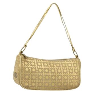 Celine Pre-owned Shoulder Bags, female, Yellow, Size: ONE SIZE Pre-owned Vintage Shoulder Bag