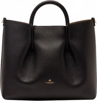 Cuoieria Fiorentina Womens Candy Large Tote Bag In Black
