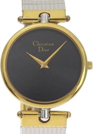 Dior Pre-owned Stainless Steel Watch - Dames - Vintage Horloges - Veelkleurig - ONE Size - Vintage
