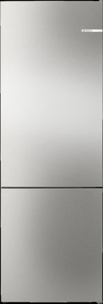 Bosch Serie 4, Combinaci&oacute;n Frigor&iacute;fico-congelador Independiente Con Congelador Inferior, 203 X 70 Cm, Acero Inoxidable (con Antihuellas), Kgn492idf