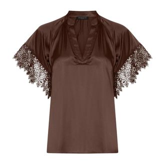 Bruuns Bazaar Korthalsia BB Winy Blouse - female - Bruuns Bazaar - Blouses - Brown - 2XL - Blouses & Shirts